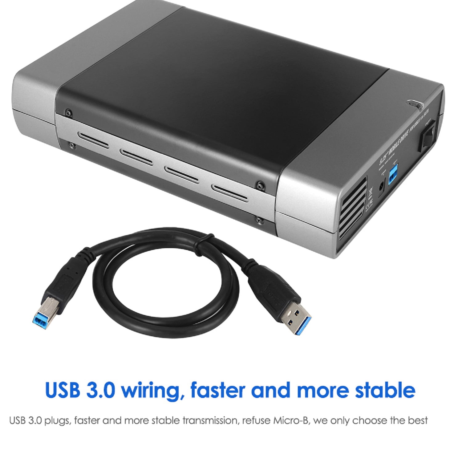 5.25 inch USB 2.0/USB 3.0 SATA External Optical Drive Case Enclosure Box Adapter For Windows 7 For Mac PC