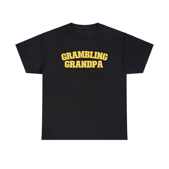 Grambling University Grandpa Unisex Heavy Cotton Tee - 107 HBCU