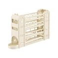 thumbnail image 1 of Wozhuo Refrigerator Egg Holder Stackable Sliding Organizer Transparent Lid Automatic Rolling Rack, 1 of 6