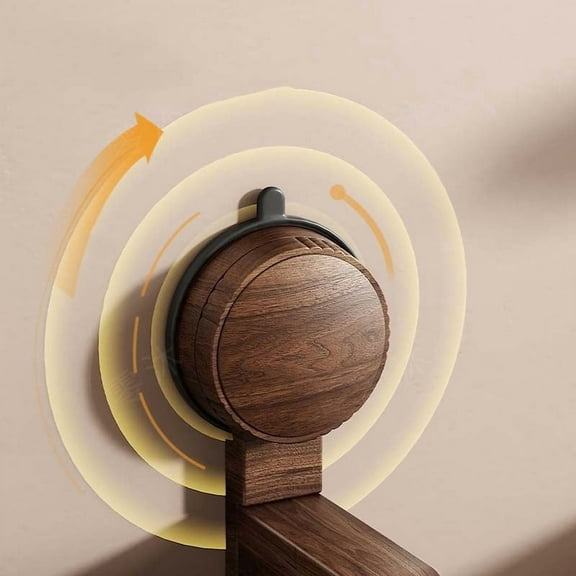 Suction Cup Walnut Wood Bathroom Shelf - No Drill Toilet Paper Holder and Tissue Storage Organizer, Space Saving Design for Bathroom and Restroom, Easy Installation with Strong Suction Cups