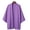 Purple, variant on Men's Lightweight Kimono Shirt Seven Sleeve Open Front Cardigan Japanese Style Yukata Bathrobe Samurai Clothing