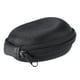 thumbnail image 5 of Estuche de viaje portátil de EVA para reloj, 3 unidades, organizador interior de fieltro con cremallera para guardar relojes de pulsera y relojes inteligentes (negro), 5 of 5