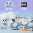 thumbnail image 3 of Cama para mascotas LE SURE, bonitas camas para gatos de interior, lavables, 3 of 7