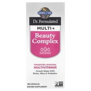 Garden of Life Dr. Formulated Multi+, Beauty Complex, 30 Capsules