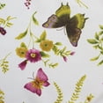 thumbnail image 7 of 3 Piece Kitchen Curtain Sawg Set, Window Treatment Butterfly & Flowers Printed Design Anita, 7 of 7