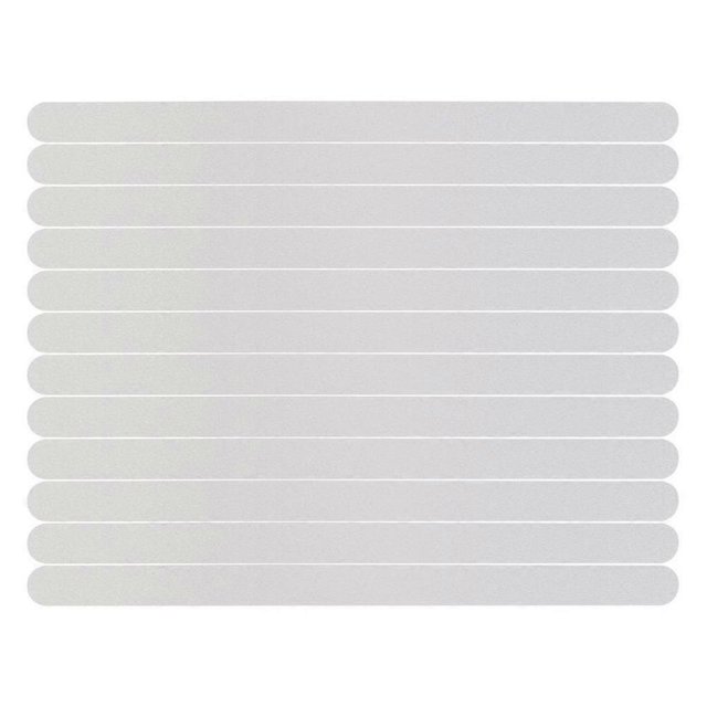 12 Pcs Transparent Tape Clear Matte Sticker Paper Non Slip Strips Shower Nonslip Floor Tape Clear Bath Tub
