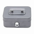 thumbnail image 4 of Metal Small Storage Box With Lockable Cover - Key Lock Organizer For Kids, Cute Toys With Handle, 4 of 6