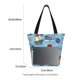 thumbnail image 3 of Fotbe Pirate Marine Animals Bolsa de Playa con Estampado, Bolsa de Hombro, Bolsa de Mano Espaciosa, Bolsa de Viaje Ligera, Bolsa de Compras Versátil, 3 of 6