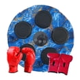 thumbnail image 3 of Almencla Boxing Machine Boxing Trainer Electronic Music Boxing Wall Target for Sports Blue Kids Gloves, 3 of 8