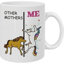 Other Moms vs Me Unicorn Coffee Mug - Other Mothers In Law Vs Me Unicorn Funny Mother's Day Mother-In-Law Kids for Christmas Birthday Novelty Coffee Mug