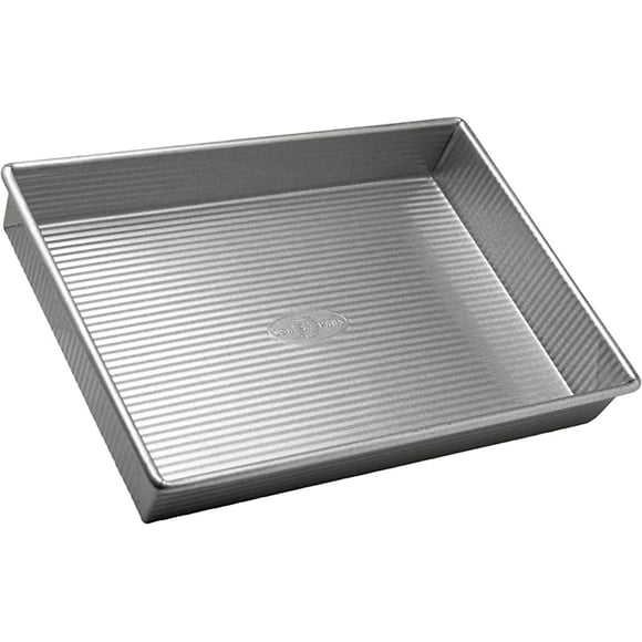 Molde rectangular para pasteles USA, 9 x 13 pulgadas, acero aluminizado