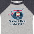 thumbnail image 4 of Inktastic Grammy and Papa Love Me Boys Baby Bodysuit, 4 of 5