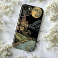 thumbnail image 6 of Haunted House Under Full Moon Dual Layer Phone Case for iPhone 16 15 14 13 12 11 Pro Plus Mini – Spooky Night Aesthetic Phone Cover Gift, 6 of 6