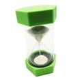thumbnail image 4 of GUOOL 5 Minutes Glowing HOURGLASS SAND TIMER Plastic Kitchen Clock Green Post, 4 of 7