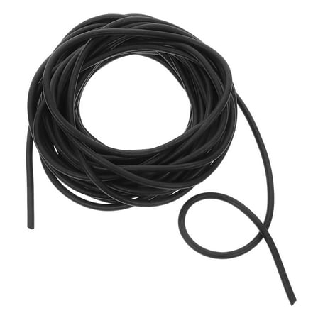 Rubber Seal Door Strip for Frame Furniture Universal Screws Black