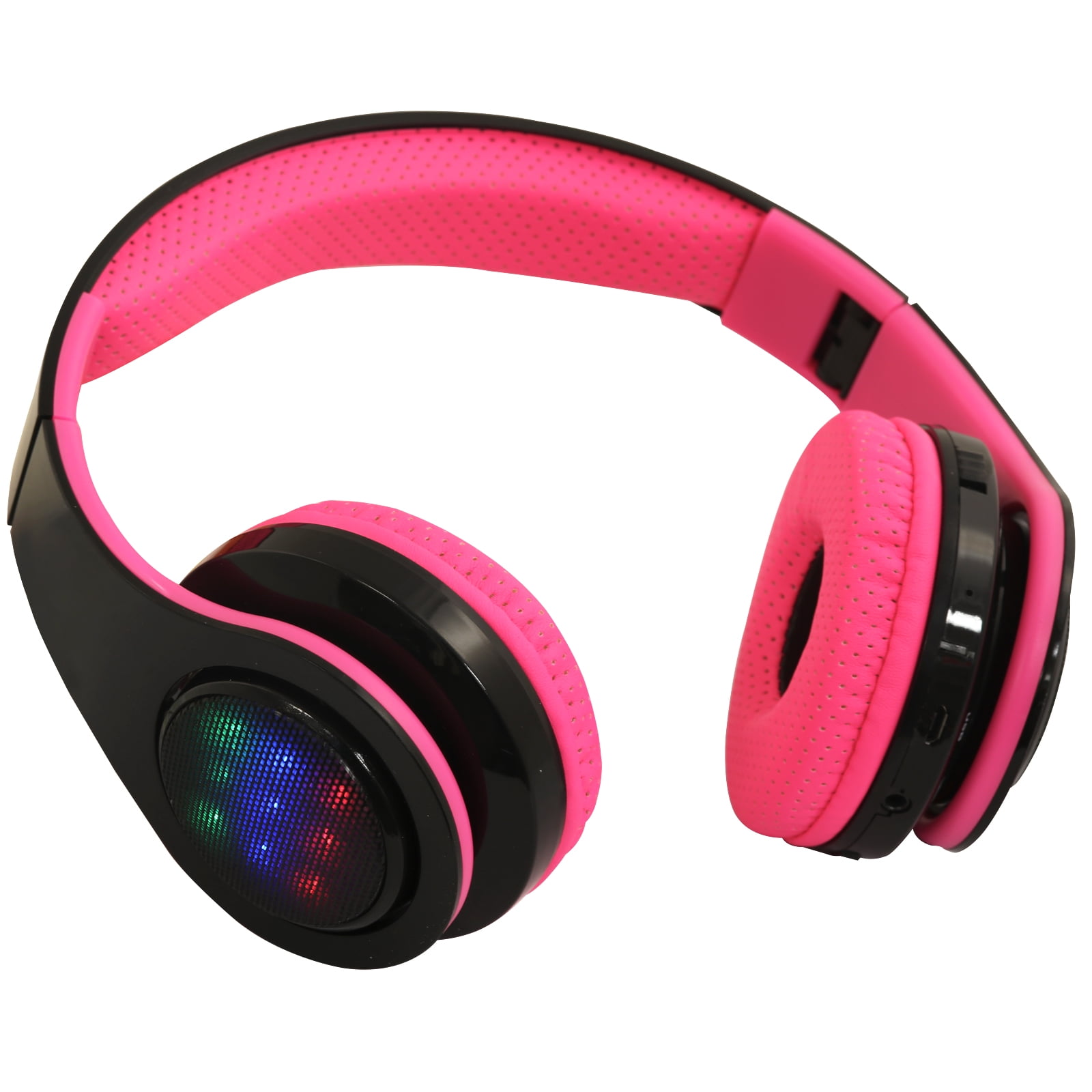 BT Headphones with LED flashing light 
