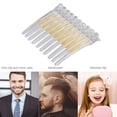 thumbnail image 3 of 10 pinzas para el cuidado del cabello de acero inoxidable para peluquería (blanco) Tmvgtek cuidado belleza, 3 of 7