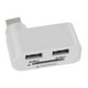 thumbnail image 5 of Convertidor Adaptador ABS Divisor HUB USB2.0 De 2 Puertos Para Computadora Portátil, 5 of 7