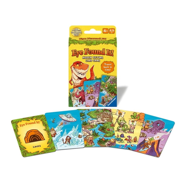 Juego de cartas Ravensburger Dinosaur Island Eye Found It!