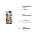thumbnail image 6 of Summer Aesthetic Case Compatible with iPhone 13,Aesthetic Art Design TPU Bumper Bumper Cover Case, 6 of 6