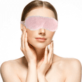 thumbnail image 4 of Máscara de ojos de felpa otoño e invierno cómoda para la piel máscara de ojos de seda artificial que sombrea el sueño, 4 of 5