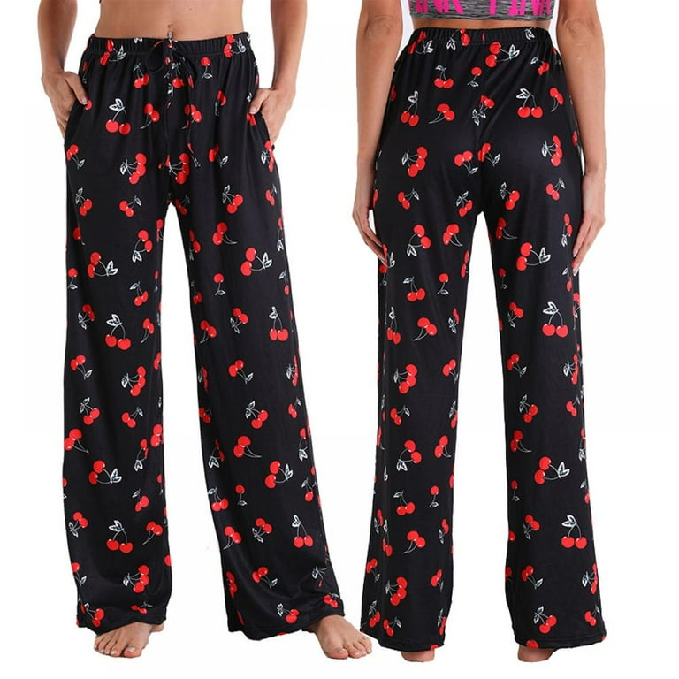 100% Cotton Jersey Knit Women Pajama Pants Sleepwear