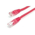 thumbnail image 4 of StarTech.com Cat5e Ethernet Cable - 6 ft - Red - Patch Cable - Molded Cat5e Cable - Short Network Cable - Ethernet Cord - Cat 5e Cable - 6ft (M45PATCH6RD) - Patch cable - RJ-45 (M) to RJ-45 (M) - 6 ft - UTP - CAT 5e - molded - red, 4 of 9
