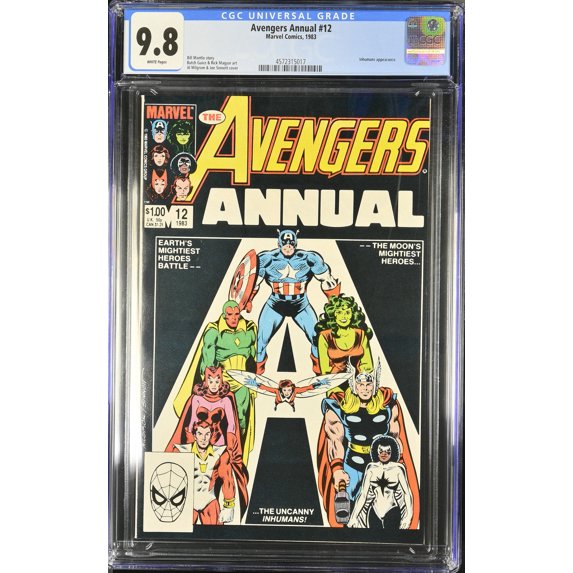 Avengers Annual #12 - CGC 9.8 Comic Book