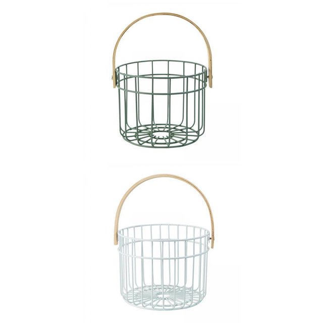 cesta de almacenamiento de huevos de pato,canasta de frutas huevo almacenamiento decoración cocina,Organizador de recipiente de alambre de metal,canasta de huevos de gallina canasta de huevos