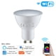 thumbnail image 1 of WiFi Smart Bulb Light LED 5W 90-265V 2800K-6200K+RGB GU10 Luz regulable Teléfono APP Control remoto Eccomum Bombilla LED, 1 of 5