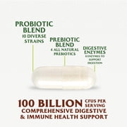 Premium Probiotics - 100 Billion CFU Per Serving - 10 Strains + Prebiotics - Best Women & Men's Gut Health Supplement, Supports Immune - Digestive Health & Occasional Constipation & Gas - 60 Capsules