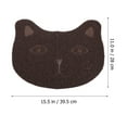 thumbnail image 2 of unbranded 2Ud Tapete Para Arena De PVC Resistente Antideslizante Para Alimentación De Mascotas, 2 of 5