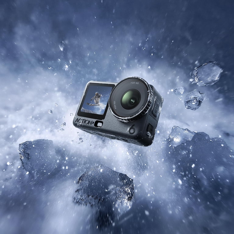 DJI, Osmo Action 6, 4K120fps, 1/1.1 inch Sensor, Black - Walmart.com