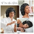 thumbnail image 5 of Gorro de seda Umisleep 22 Momme, 100% morera auténtica para mujer, 5 of 5