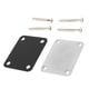 thumbnail image 4 of Calza para mástil de guitarra, placa para mástil de guitarra, placa de mástil para guitarra de metal, placa de montaje trasera para junta de mástil de repuesto, muy versátil Jadeshay A, 4 of 8