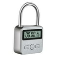 thumbnail image 2 of Pantalla LCD Multifunción Sunnimix Electronic Time Metal Timer Lock Adult Habit Argent Bloqueo de temporizador, 2 of 6