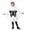White, variant on LILIYA Boy Girl Ghost Outfit Hooded Cloak with Scary Face, Halloween Cape for Trick-or-Treating