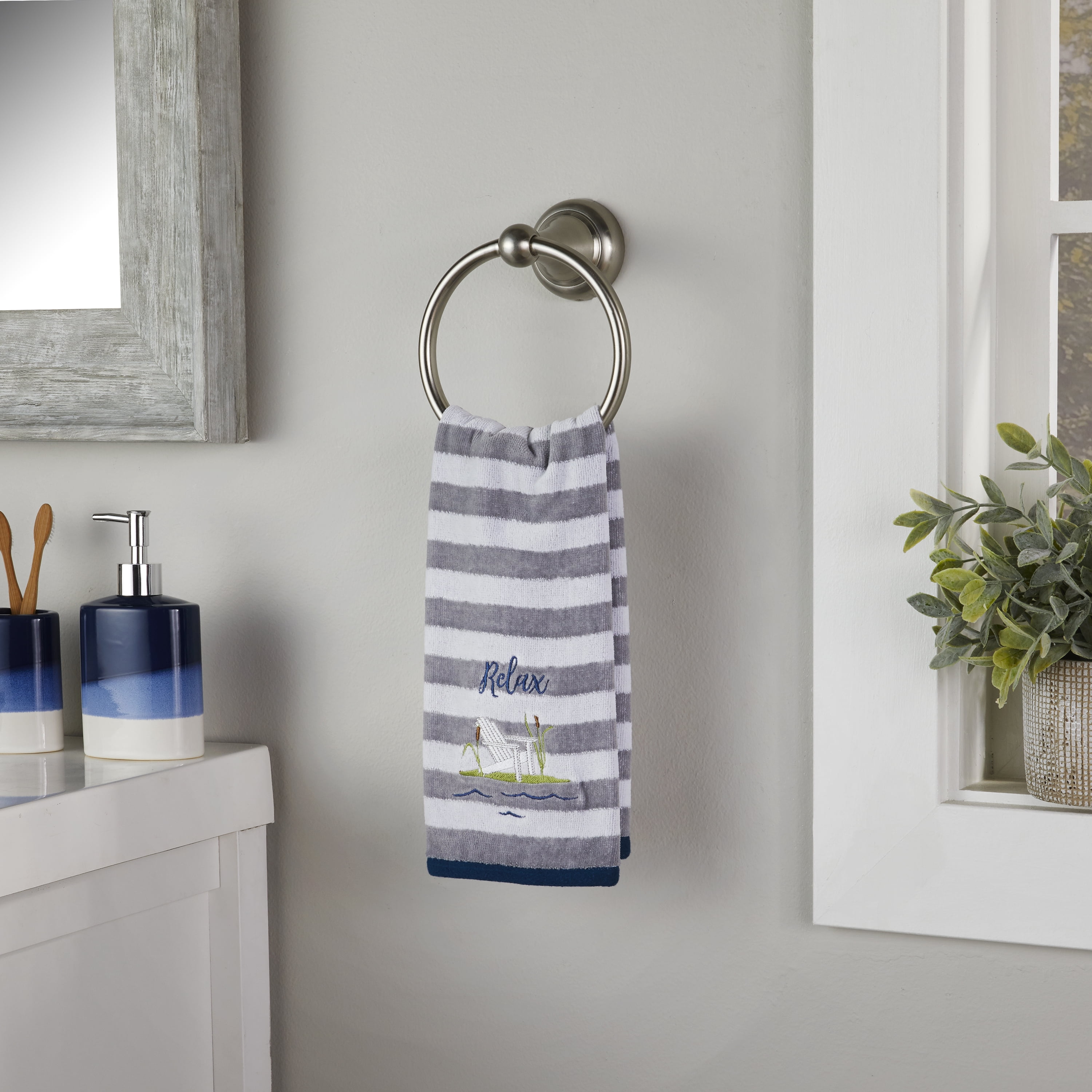 SKL Home Relax Chair Hand Towel (2-Pack)