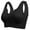 Bras for Women Black, variant on Womens Front Closure Bra, Front Closing Bras for Women Seamless Wireless Comfort Supportive No Underwire Convenient Mastectomy Bralettes Full Coverage M-3XL