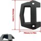 thumbnail image 3 of Car Cargo Luggage Rack Base Kit for Ski Doo LINQ CARGO 860201806 Car Extorier Accessories Snowmobile Seat Armrest, 3 of 5