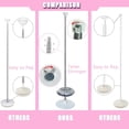 thumbnail image 2 of Juego de soportes para globos Decojoy, ajustables, 2,1 m, con bases, 2 of 6