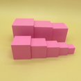 thumbnail image 4 of Montessori Learning Pink Tower Size Matching Game for Preschool Boy Girl, 4 of 8