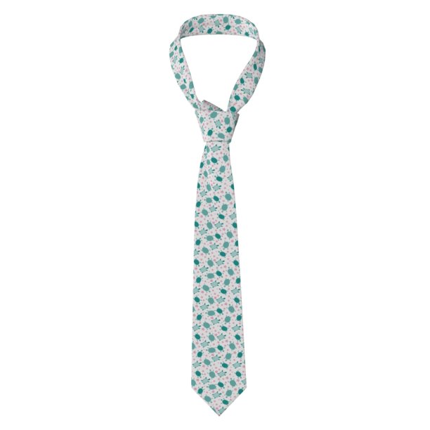 Balery Sea Turtle Corbata Clásica de Seda para Hombre, Corbata Tejida Jacquard, Corbatas Formales para Negocios y Bodas