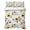 Yellow Green, variant on Queen Quilt Set 90''x96'', Yellow Fruit Lightweight Bedspread Coverlet Set with 2 Pillow Shams, Vintage Country Leaves Berries Blue Plants Breathable All Season Quilt Bedding for Bedroom/Guest Room