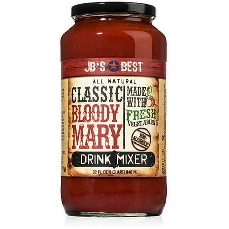 JB's Best Bloody Mary Mix - Original (32 ounce) (Best Bloody Mary Garnish)