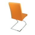 thumbnail image 3 of Canadian Monalisa Dining Chair Orange (Set of 2), 3 of 3