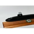 thumbnail image 2 of USS Mariano G. Vallejo SSBN-658 Submarine Model (Black Hull), Navy, 20, Mahogany, 2 of 5