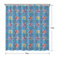 thumbnail image 5 of Mermaid Princess Sea Pattern Shower Curtain 72"x72" ,Bathroom Decorative Shower Curtains Set with 12 Hooks,Modern Waterproof Washable Shower Curtain, 5 of 6