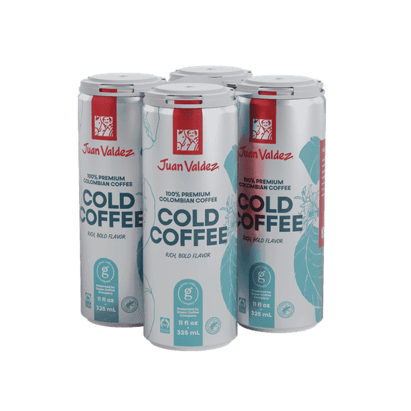 Juan Valdez Cold Brew Coffee - 11oz Can - 4 Pack