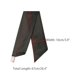 thumbnail image 3 of Bufanda metálica brillante INSPIRE CHIC para mujer, ligera, larga con hebilla de strass 67x10cm negra, 3 of 6